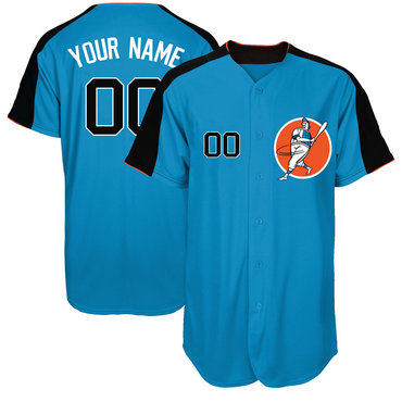 Astros Blue Men's Customized New Design Jersey Astros Blue Men's Customized New Design Jersey