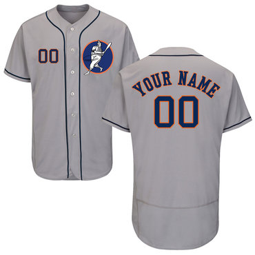 Astros Gray Men's Customized Flexbase New Design Jersey Astros Gray Men's Customized Flexbase New Design Jersey