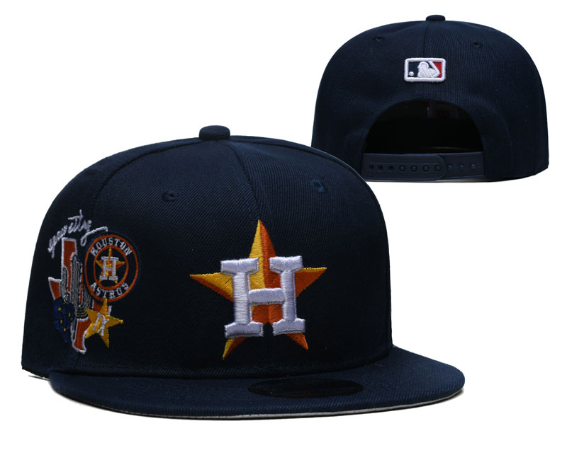 Astros Snapback Hat- -YD