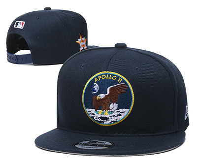 Astros Team Logo Navy Adjustable Hat YD