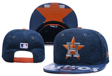 Astros Team Logo Navy Adjustable Hat YD