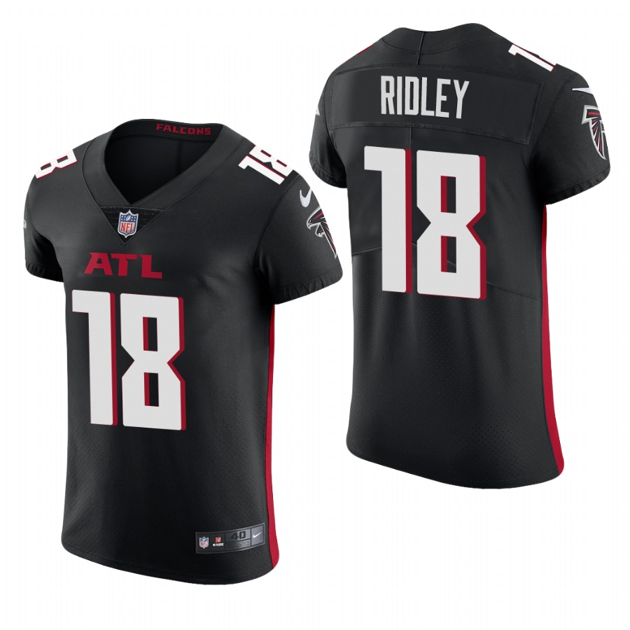 Atlanta Falcons #18 Calvin Ridley Nike Men's Black Team Color Men's Stitched NFL 2020 Vapor Untouchable Elite Jersey Atlanta Falcons #18 Calvin Ridley Nike Men's Black Team Color Men's Stitched NFL 2020 Vapor Untouchable Elite Jersey