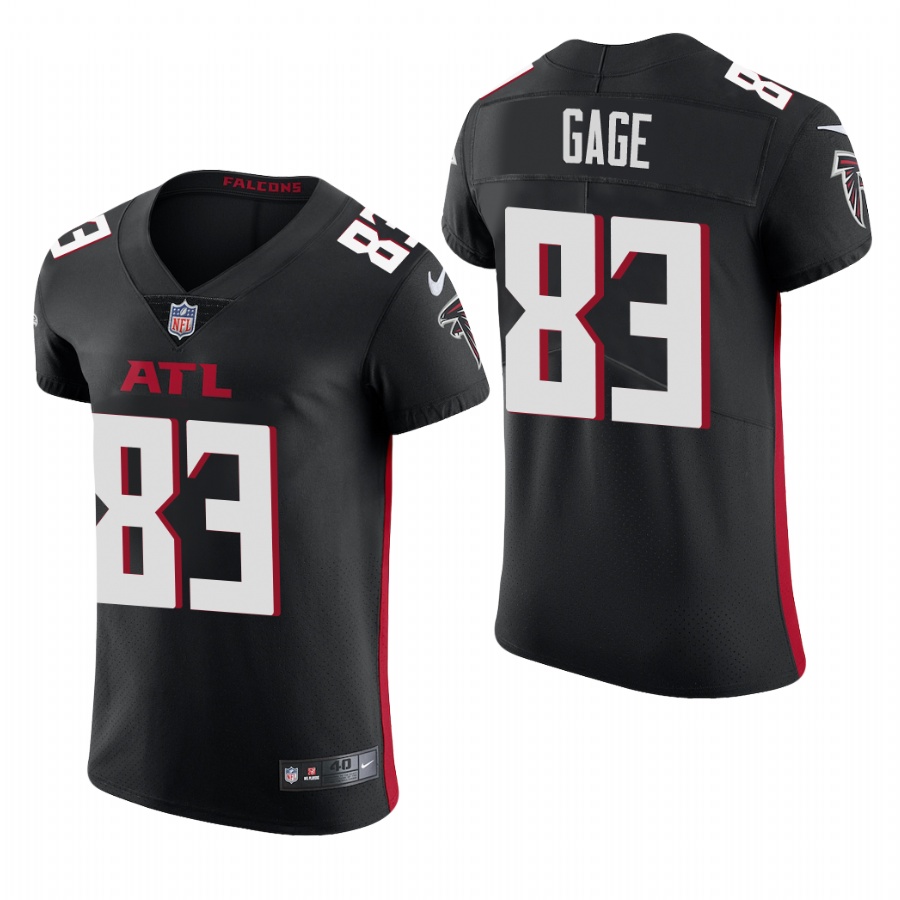 Atlanta Falcons #83 Russell Gage Nike Men's Black Team Color Men's Stitched NFL 2020 Vapor Untouchable Elite Jersey Atlanta Falcons #83 Russell Gage Nike Men's Black Team Color Men's Stitched NFL 2020 Vapor Untouchable Elite Jersey