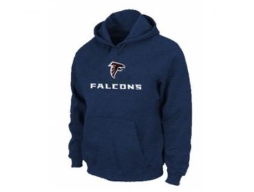 Atlanta Falcons Authentic Logo Pullover Hoodie D.Blue Atlanta Falcons Authentic Logo Pullover Hoodie D.Blue