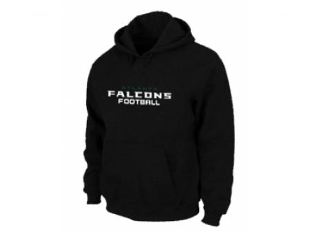 Atlanta Falcons Authentic font Pullover Hoodie Black Atlanta Falcons Authentic font Pullover Hoodie Black