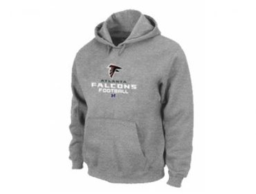 Atlanta Falcons Critical Victory Pullover Hoodie Grey Atlanta Falcons Critical Victory Pullover Hoodie Grey