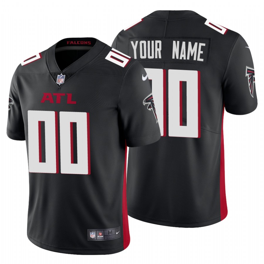 Atlanta Falcons Custom Men's Nike Black 2020 Vapor Untouchable Limited NFL Jersey Atlanta Falcons Custom Men's Nike Black 2020 Vapor Untouchable Limited NFL Jersey