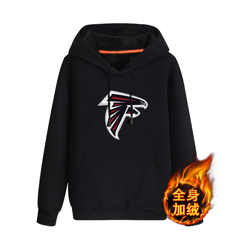 Atlanta Falcons Men's Winter Thick NFL Pullover Hoodie Atlanta Falcons Men's Winter Thick NFL Pullover Hoodie