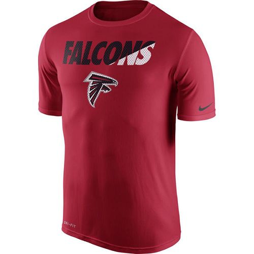 Atlanta Falcons Nike Red Legend Staff Practice Performance T-Shirt Atlanta Falcons Nike Red Legend Staff Practice Performance T-Shirt