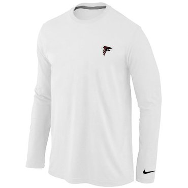 Atlanta Falcons Sideline Legend Authentic Long Sleeve T-Shirt White Atlanta Falcons Sideline Legend Authentic Long Sleeve T-Shirt White
