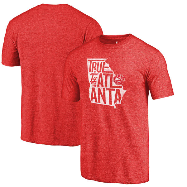 Atlanta Hawks Fanatics Branded Red True To Atlanta Hometown Collection Tri-Blend T-Shirt Atlanta Hawks Fanatics Branded Red True To Atlanta Hometown Collection Tri-Blend T-Shirt