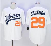 Auburn Tigers #29 Bo Jackson White Throwback Stitched NCAA Jersey Auburn Tigers #29 Bo Jackson White Throwback Stitched NCAA Jersey