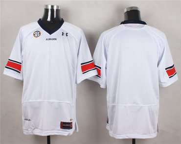 Auburn Tigers White Customized College Jersey Auburn Tigers White Customized College Jersey