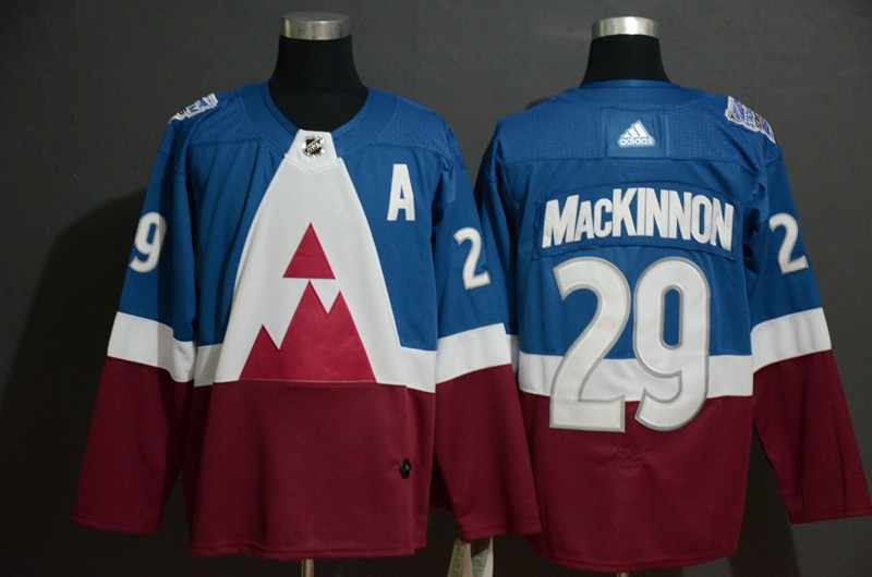 Avalanche 29 Nathan MacKinnon Blue Red 2020 NHL Stadium Series Adidas Jersey Avalanche 29 Nathan MacKinnon Blue Red 2020 NHL Stadium Series Adidas Jersey