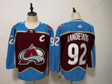 Avalanche 92 Gabriel Landeskog Burgundy Adidas Jersey Avalanche 92 Gabriel Landeskog Burgundy Adidas Jersey