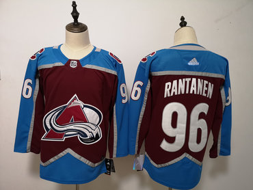 Avalanche 96 Mikko Rantanen Burgundy Adidas Jersey Avalanche 96 Mikko Rantanen Burgundy Adidas Jersey