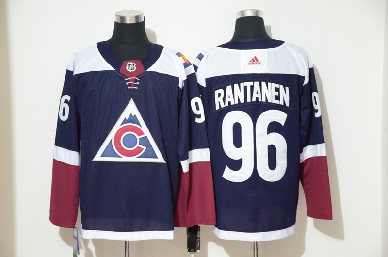 Avalanche 96 Mikko Rantanen Navy Adidas Jersey Avalanche 96 Mikko Rantanen Navy Adidas Jersey