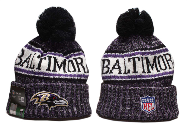 BALTIMORE Ravens Knit Hats-002