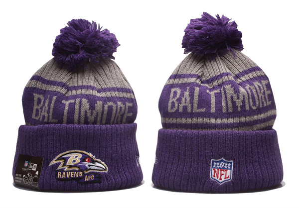 BALTIMORE Ravens Knit Hats-005
