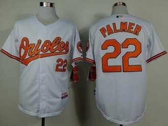 Baltimore Orioles #22 Jim Palmer White Cool Base Baseball Jersey