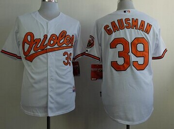 Baltimore Orioles #39 Kevin Gausman White Cool Base Stitched Baseball Jersey