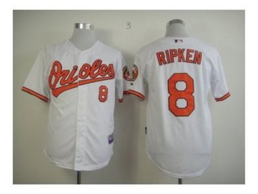 Baltimore Orioles #8 ripken white MLB Jerseys
