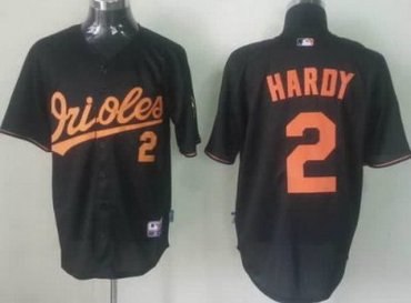 Baltimore Orioles 2 J.J.Hardy Black Cool Base MLB Jerseys