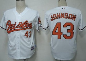 Baltimore Orioles 43 Johnson White 2011 Cool Base MLB Jerseys