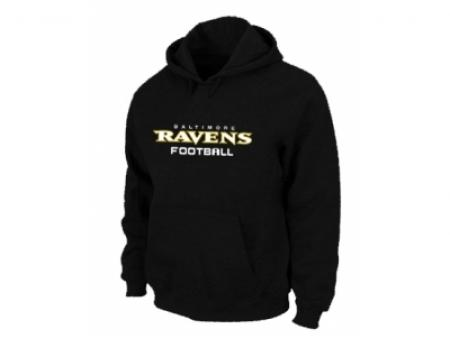 Baltimore Ravens Authentic font Pullover Hoodie Black Baltimore Ravens Authentic font Pullover Hoodie Black
