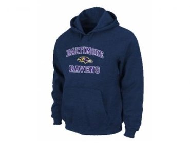Baltimore Ravens Heart & Soul Pullover Hoodie D.Blue Baltimore Ravens Heart & Soul Pullover Hoodie D.Blue