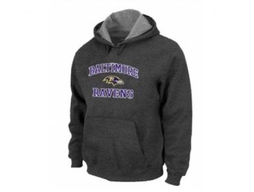 Baltimore Ravens Heart & Soul Pullover Hoodie D.Grey Baltimore Ravens Heart & Soul Pullover Hoodie D.Grey