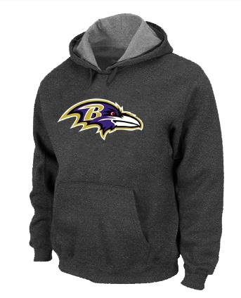 Baltimore Ravens Logo Pullover Hoodie D.Grey Baltimore Ravens Logo Pullover Hoodie D.Grey