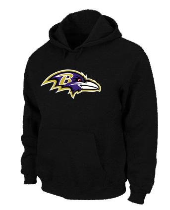 Baltimore Ravens Logo Pullover Hoodie black Baltimore Ravens Logo Pullover Hoodie black