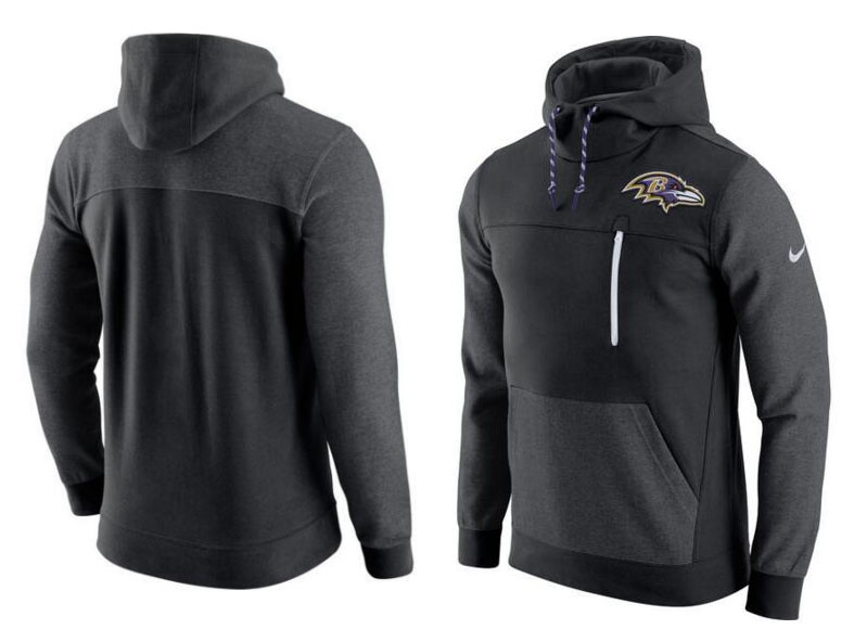 Baltimore Ravens Nike AV15 Fleece Pullover Hoodie Black Baltimore Ravens Nike AV15 Fleece Pullover Hoodie Black