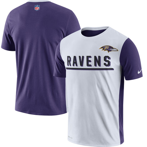 Baltimore Ravens Nike Champ Drive 2.0 Performance T-Shirt White Baltimore Ravens Nike Champ Drive 2.0 Performance T-Shirt White