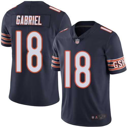 Bears #18 Taylor Gabriel Navy Blue Team Color Youth Stitched Football Vapor Untouchable Limited Jersey Bears #18 Taylor Gabriel Navy Blue Team Color Youth Stitched Football Vapor Untouchable Limited Jersey