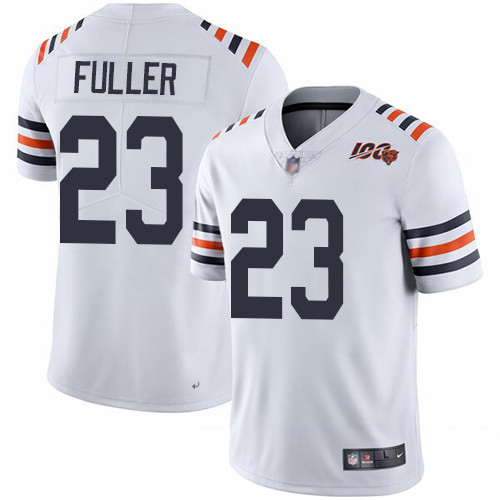 Bears #23 Kyle Fuller White Alternate Youth Stitched Football Vapor Untouchable Limited 100th Season Jersey