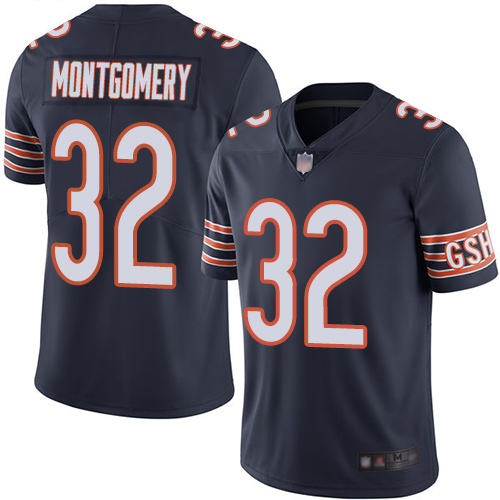 Bears #32 David Montgomery Navy Blue Team Color Youth Stitched Football Vapor Untouchable Limited Jersey Bears #32 David Montgomery Navy Blue Team Color Youth Stitched Football Vapor Untouchable Limited Jersey