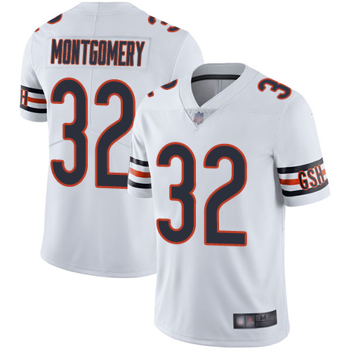 Bears #32 David Montgomery White Youth Stitched Football Vapor Untouchable Limited Jersey Bears #32 David Montgomery White Youth Stitched Football Vapor Untouchable Limited Jersey