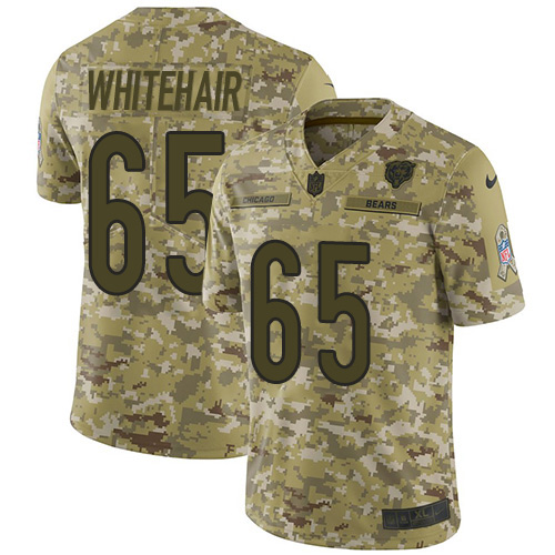 Bears #65 Cody Whitehair Camo Men's Stitched Football Limited 2018 Salute To Service Jersey Bears #65 Cody Whitehair Camo Men's Stitched Football Limited 2018 Salute To Service Jersey