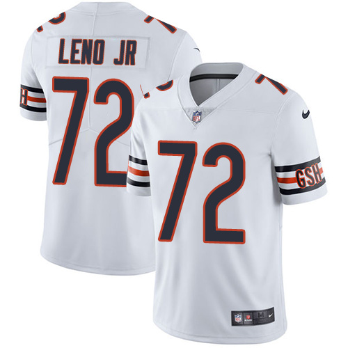 Bears #72 Charles Leno Jr White Men's Stitched Football Vapor Untouchable Limited Jersey Bears #72 Charles Leno Jr White Men's Stitched Football Vapor Untouchable Limited Jersey