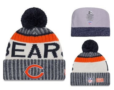 Bears Fresh Logo 2017 Sideline Knit Hat