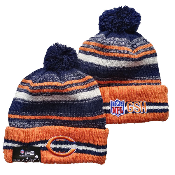 Bears Team Logo Pom Knit Hat YD