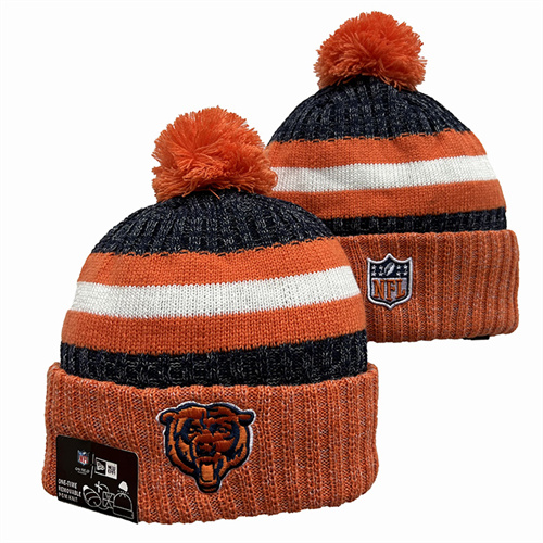 Bears Team Logo Pom Knit Hat YD-2
