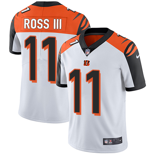 Bengals #11 John Ross III White Men's Stitched Football Vapor Untouchable Limited Jersey Bengals #11 John Ross III White Men's Stitched Football Vapor Untouchable Limited Jersey