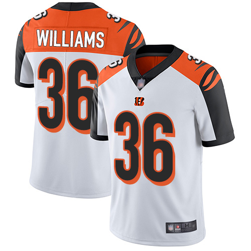 Bengals #36 Shawn Williams White Men's Stitched Football Vapor Untouchable Limited Jersey Bengals #36 Shawn Williams White Men's Stitched Football Vapor Untouchable Limited Jersey