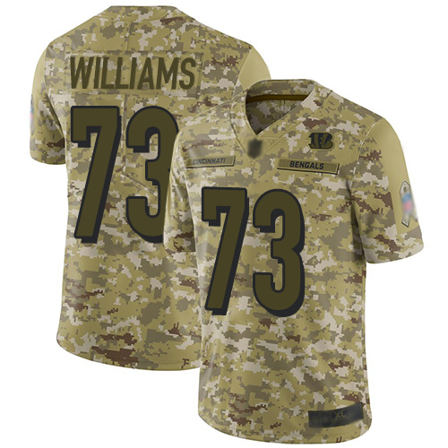 Bengals #73 Jonah Williams Camo Youth Stitched Football Limited 2018 Salute to Service Jersey Bengals #73 Jonah Williams Camo Youth Stitched Football Limited 2018 Salute to Service Jersey