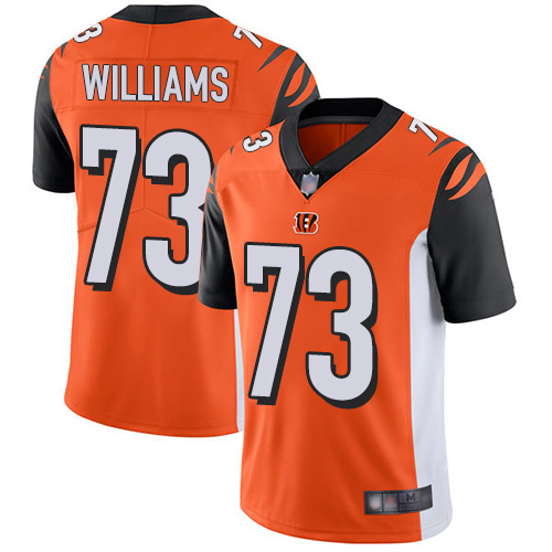 Bengals #73 Jonah Williams Orange Alternate Men's Stitched Football Vapor Untouchable Limited Jersey Bengals #73 Jonah Williams Orange Alternate Men's Stitched Football Vapor Untouchable Limited Jersey
