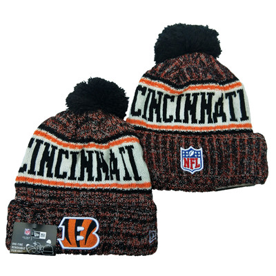 Bengals Team Logo Pom Knit Hat YD