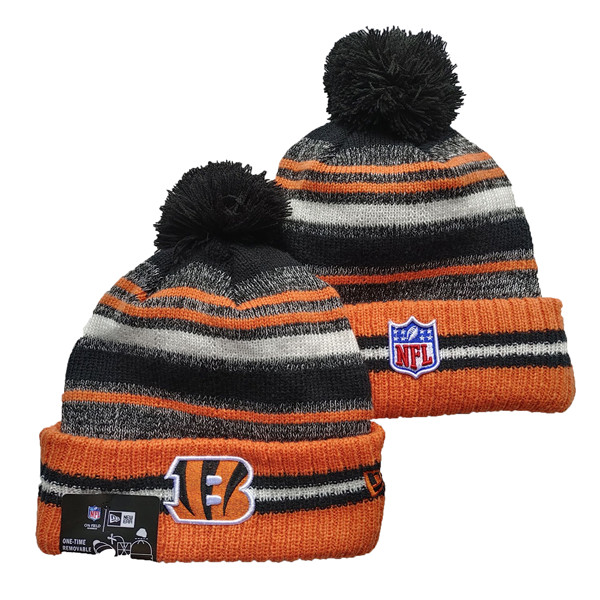 Bengals Team Logo Pom Knit Hat YD